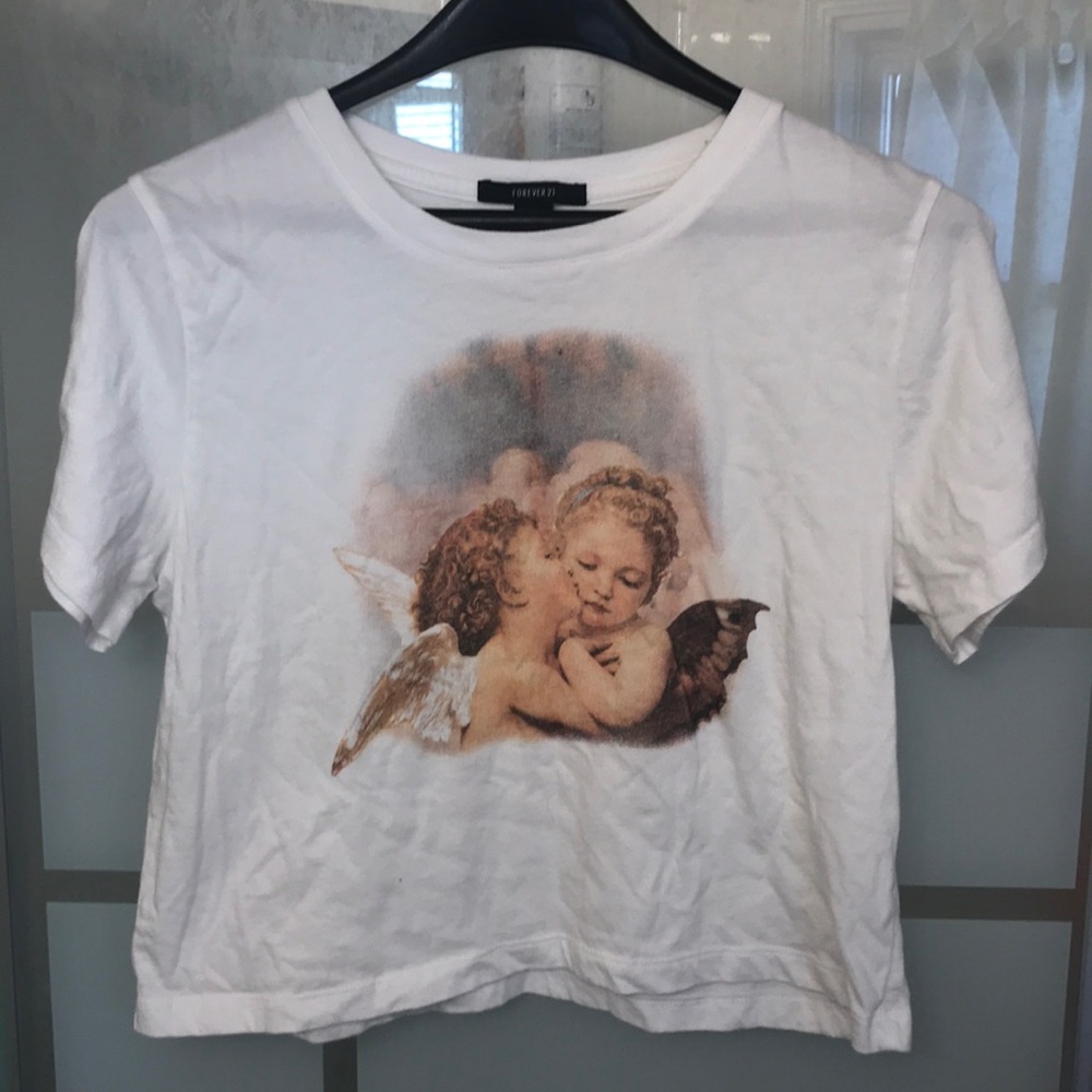 Angel crop top
